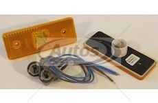 Svítilna poziční boční 12v/24v w2,1x9,5d/w3w 111x42 oranžová, kabel 02m 40180011_A