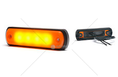 Svítilna poziční boční diodová oranžová LED 12/24V WAS W189N/1341