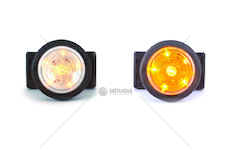 Svítilna poziční boční LED  12-24V oranžová WAS W74.3