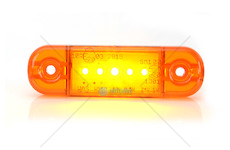 Svítilna poziční boční oranžová 5LED W97.2/711