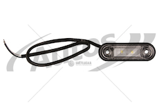 Svítilna poziční ft15b/12v-30v/80x20x22 led bílá s kabelem  0088133_A