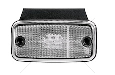 Svítilna poziční ft19b+k/led qs/12v-30v/120x46 led bílá s držákem a kabelem 0,5m 0023760_A
