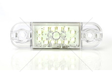 Svítilna poziční přední bílá 12LED WAS W97.3P