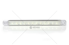 Svítilna poziční přední bílá LED WAS W97.5/722