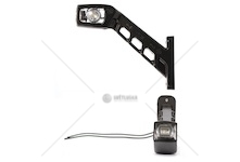 Svítilna poziční - tykadlo l 12v/24v led č/b/o dlouhá, kabel 0,21m 0262547_A