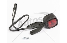 Svítilna poziční - tykadlo l/p 12v/24v č/b, krátká, kabel 0,5m 0258316_A