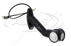 Svítilna poziční - tykadlo l superpoint iii 24v led č /b /o - kabel s 2-pinovou paticí 0252676_A