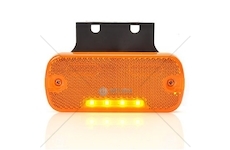 Svítilna pozičnní boční LED 12/24V s rukojetí žlutá WAS W128/904