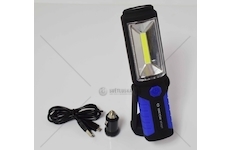 Svítilna pracovní 3W+5LED+Nabíječka USB KING TON 9TA27