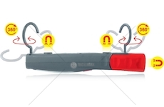 Svítilna pracovní 6+1 LED  150.4285