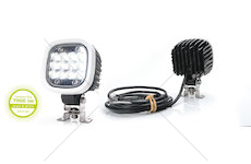 Svítilna pracovní LED hranatá 12-24V 12LED 60W WAS W130/1207