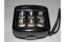 Svítilna pracovní obdélníková 6 LED 6X3W černá 8318BM