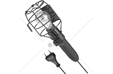 Svítilna pracovní Z OSLONA kovová LENA LENA000126