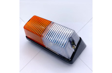 Svítilna přední Zetor dvoudílná Pravá kov - obdelník