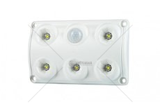 Svítilna pro osvětlení interiéru se snímačem LED bílá 12-24V HORPOL LWD2156