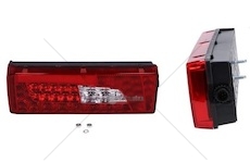 Svítilna SCANIA CR-R LED levá, osvětlení SPZ, bez signalizace couvání