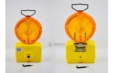 Svítilna varovná, baterie LED 640