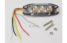 Svítilna varovná plochá 12/24V  SM3020A