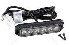 Svítilna výstražná záblesková 12/24v 13w 6xled, kabel 1,5m 0848690_A