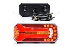 Svítilna zadní 6-dílná l/p 12v/24v led s osvětlením spz /stop,couvání,mlha,směr/kabel 2,0m 0262640_A