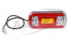 Svítilna zadní 6-dílná s mlhovkou 12v/36v ft-130 pm led s kabelem 1m 0181946_A