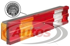 Svítilna zadní 7-dílná l mercedes actros, atego, axor, 0016266_A