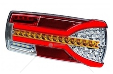 Svítilna zadní 7-dílná s odrazkou p hor-87 carmen 12v/24v led, kabel 1,5m 0185019_A