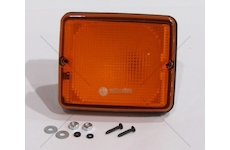 Svítilna zadní BUS žlutá 115X138 SERTPLAS