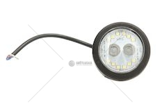Svítilna zadní LED 12/24V 2 funkce 1533ARF