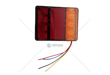 Svítilna zadní LED 12V 115x90x25mm - přívěsný vozík, přívěs