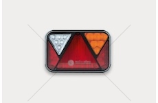 Svítilna zadní LED 12V 5-funkcí pravá s vodičem