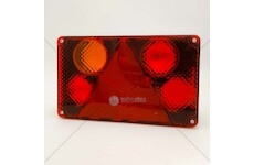 Svítilna zadní levá s mlhovkou a bočním osvětlením SPZ