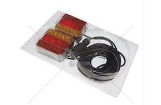 Svítilna zadní přívěsný vozík 7,5m + 2,5m 18-LED, na šrouby