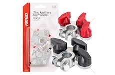 Svorky autobaterie, zinek 800A, 2 ks/blistr AMiO-04391