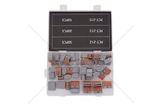 Svorky s páčkou na vodiče, sada 60ks KRAFT&DELE