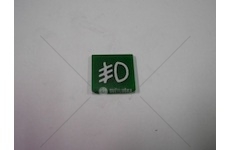 Symbol přední mlhovky zelený Tatra