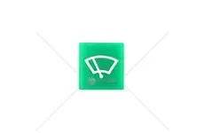Symbol / víčko zelené pro stěrače | 801001