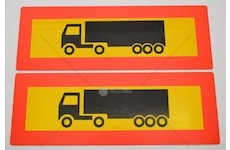 TABLICA WYROZN.PRZYCZEPY KPL.2 SZT.  T-3B/A