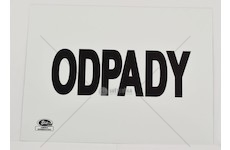 Tabule odpady 300X400 101-04W-393