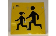 Tabule pozor děti LAMANA odrazná 70334