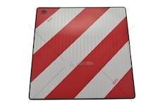 Tabule výstražná nadrozměr 500X500 odrazová DIN30710 101-04W-384L