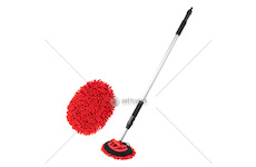 Teleskopický průtokový kartáč na mytí auta 120-200 cm AMiO-02398