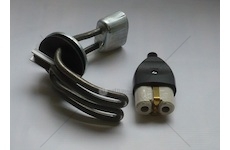 Těleso topné ohnuté 1000W 220V