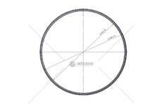 Těsnění dpf filtru pr.364,82/385,76mm daf cf/ xf106 euro 6 0460934_A