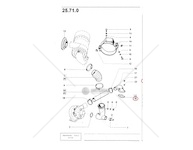 Těsnění kolene sání EURO2 278411110070