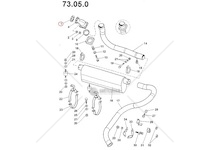 Těsnění výfuku Euro 2 kulaté 364690850