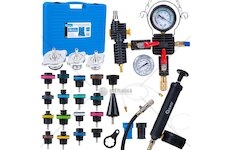 Tester tlaku chladičů a chladícího systému, sada 28 ks - GEKO