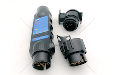 Tester zásuvky přívěsu a dvě redukce KRAFT&DELE