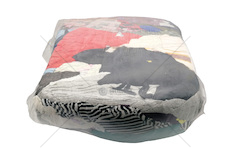 Textil čistící bavlna 6309, 10kg barevná bavlna obnošené oděvy