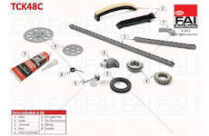 Timing Belt Set KIT SMART CITY-COUPE (450) 14 PEZZI Fai Autoparts